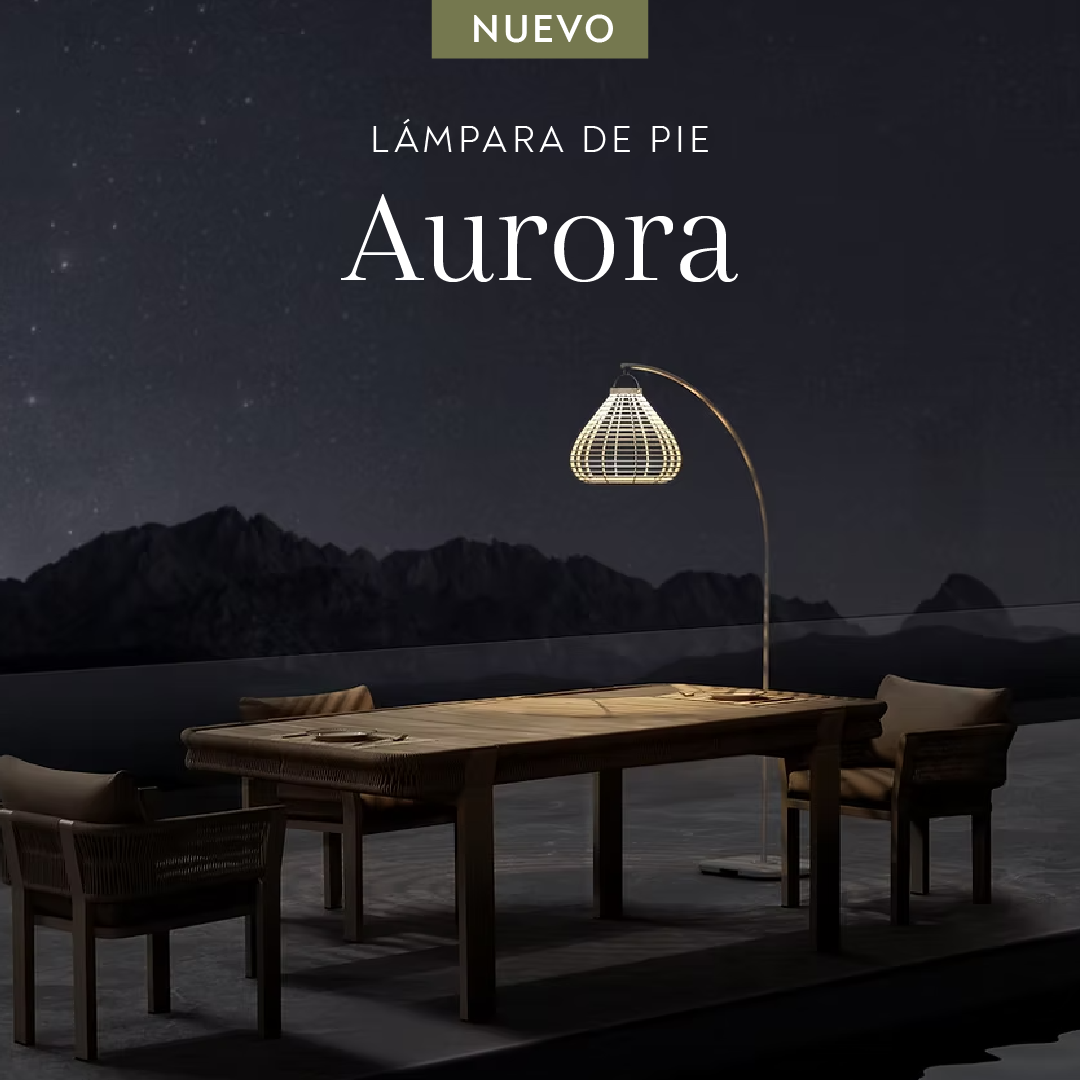 aurora lampara de piso