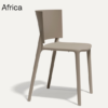 SILLA DE COMEDOR AFRICA TAUPE