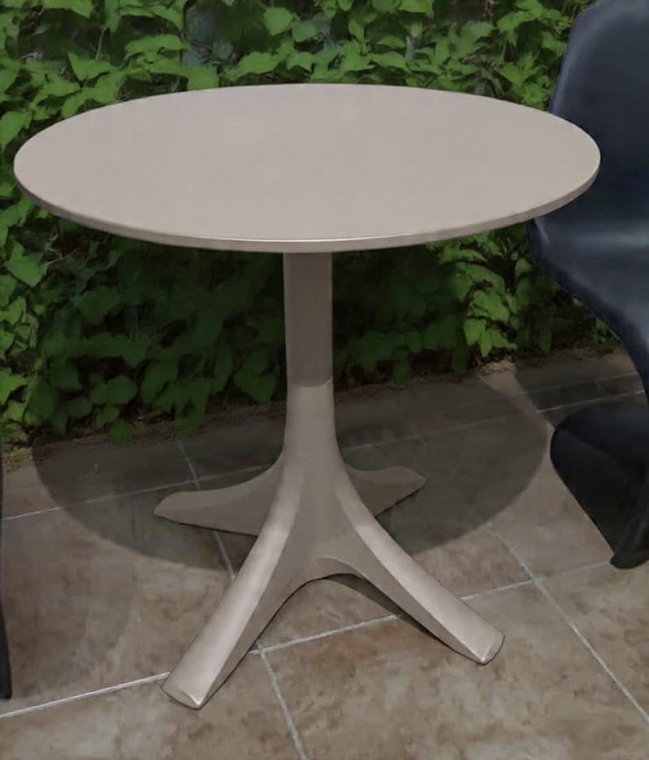 bulo mesa 70cm comedor taupe..