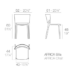 medidas silla africa.